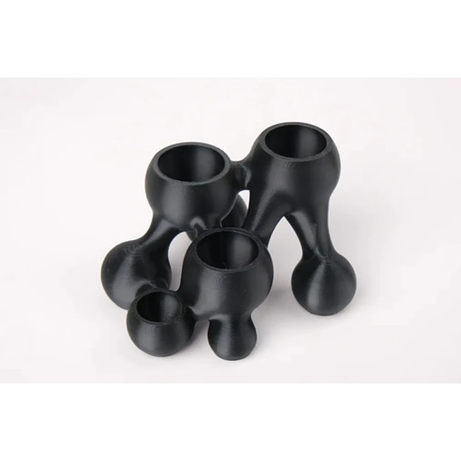 Portalápices Minimalista Negro De Escritorio 2