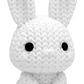 Estatua Decorativa De Conejo De Pascua De Punto - Miniatura 1