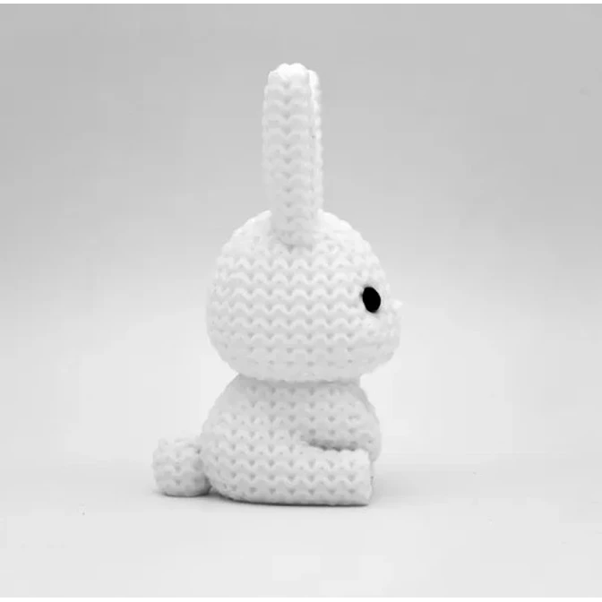 Estatua Decorativa De Conejo De Pascua De Punto 3