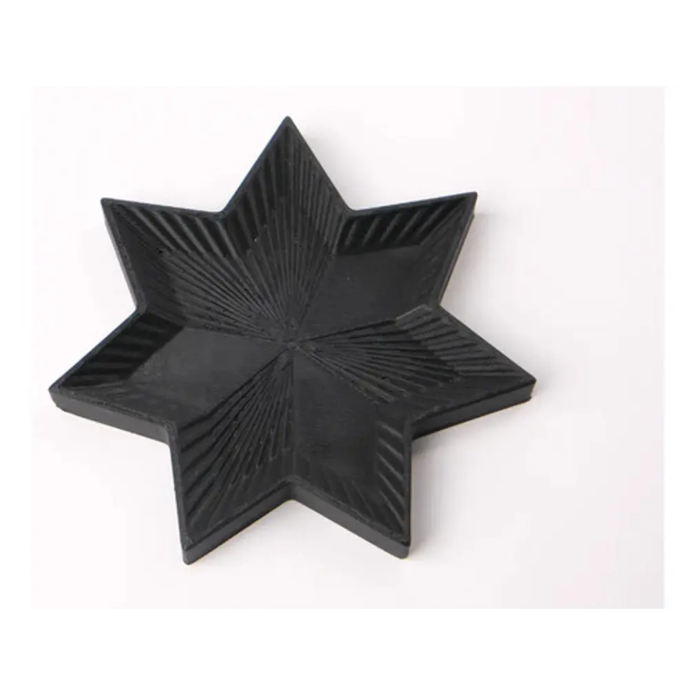 Bandeja Decorativa De Estrella Negra 3