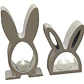Pack De 2 Portavelas Led- Conejo De Pascua - Miniatura 1