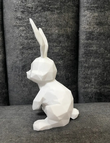 Figura - Conejo De Pascua Polígono - Foto 2