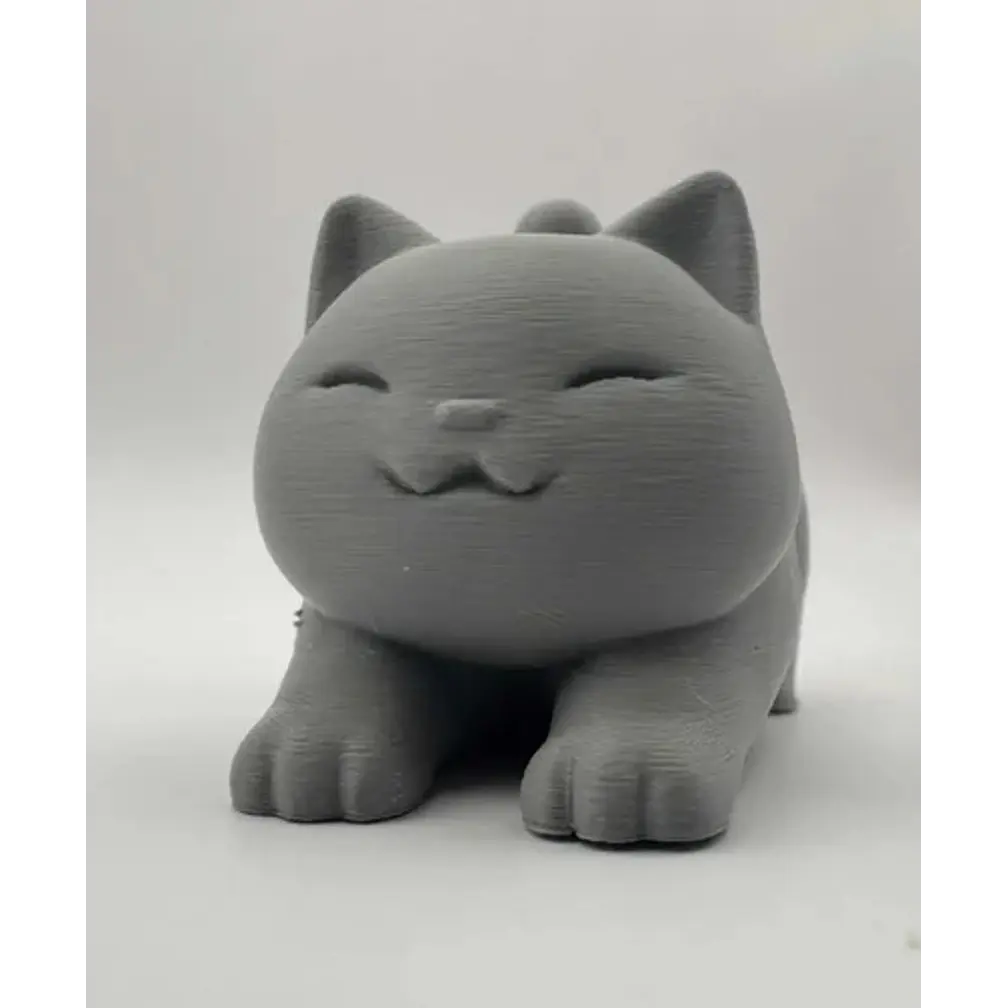 Mini Escultura Decorativa- Gato Estirándose 1