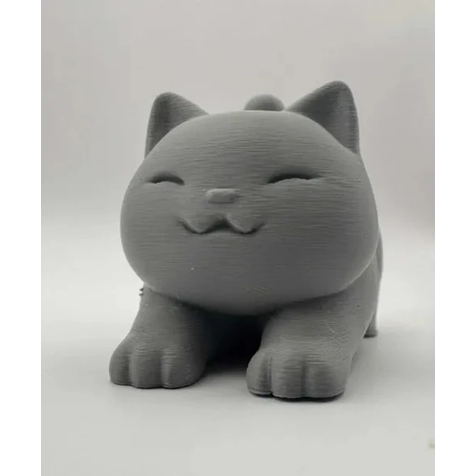 Mini Escultura Decorativa- Gato Estirándose 1