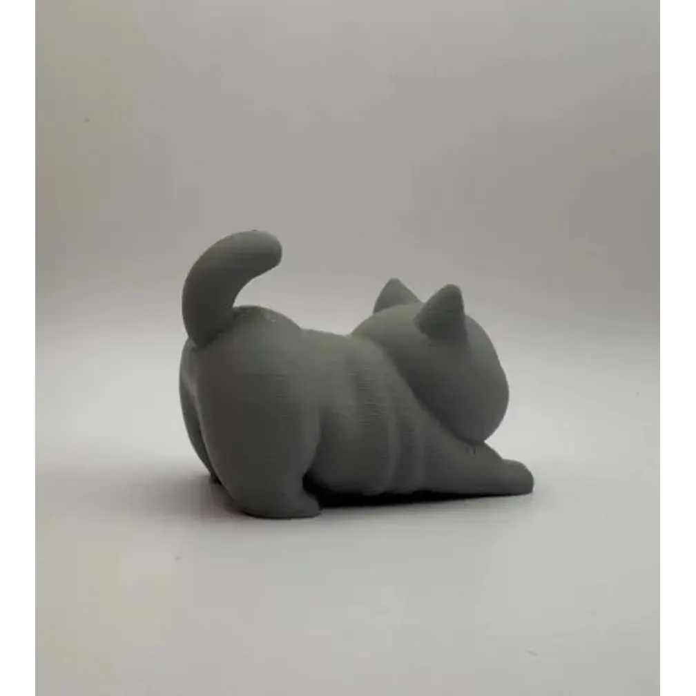 Mini Escultura Decorativa- Gato Estirándose 5