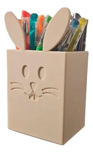 Portalápices De Conejo Tierno