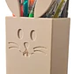Portalápices De Conejo Tierno - Miniatura 1