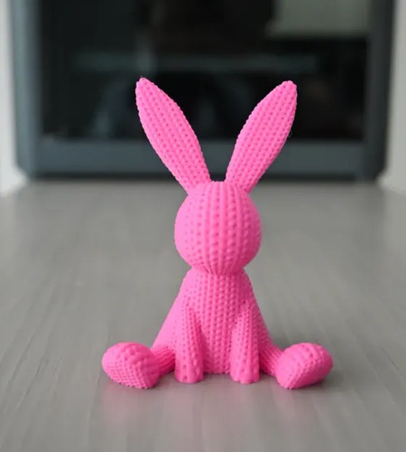 Conejito De Pascua De Punto - Foto 2