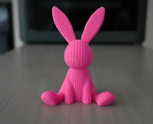 Conejito De Pascua De Punto - Foto 4