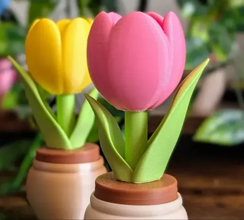 Figura Clicker Diseño Tulipán - Foto 2