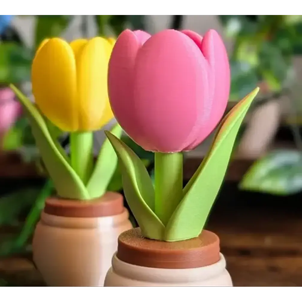 Figura Clicker Diseño Tulipán 2