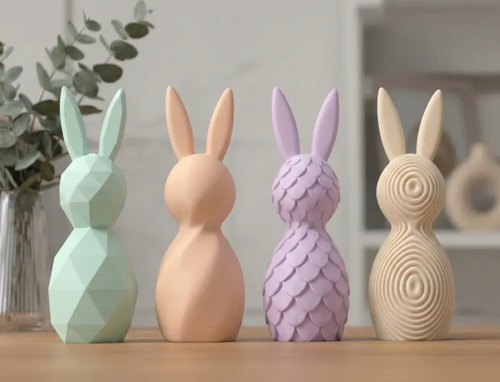 Figuras Decorativas - Conejos Modernos - Foto 3