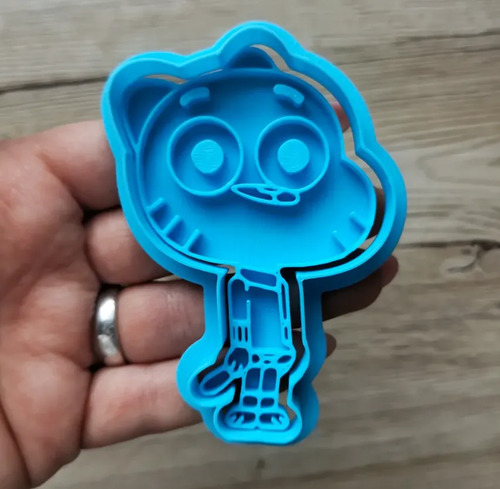 Cortadores De Galletas De Gumball (pack 5 Un) - Foto 2