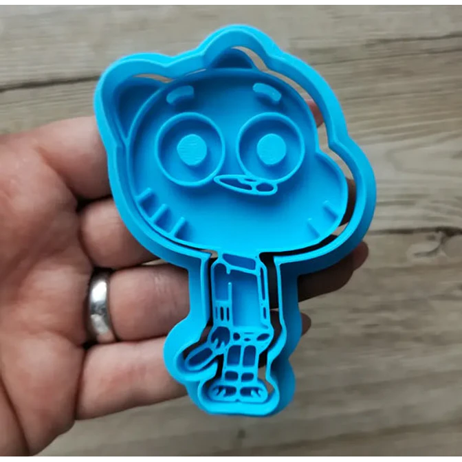 Cortadores De Galletas De Gumball (pack 5 Un) 2