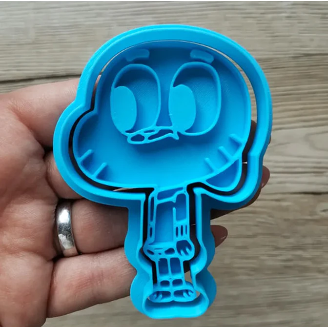 Cortadores De Galletas De Gumball (pack 5 Un) 3