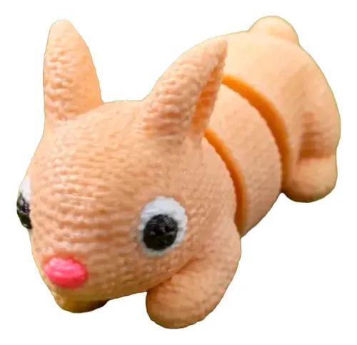 Mini Figura De Conejito Flexible