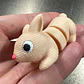 Mini Figura De Conejito Flexible - Miniatura 2