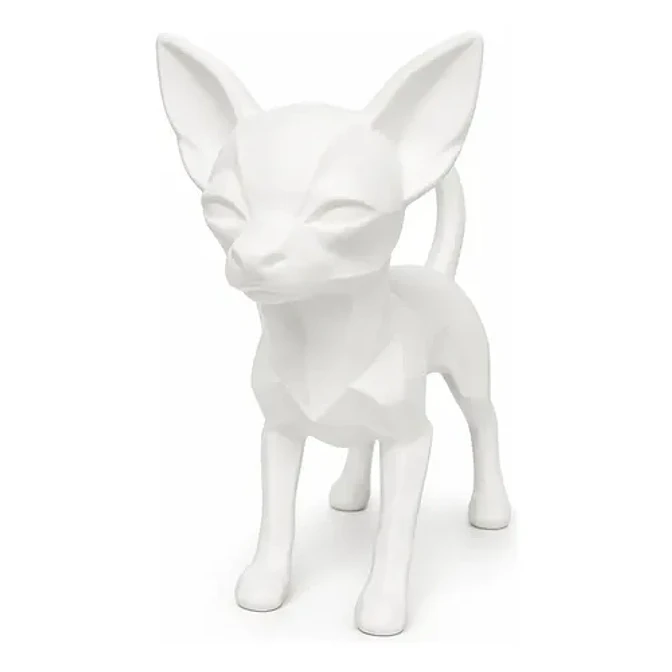 Figura Decorativa- Chihuahua De Pelo 3