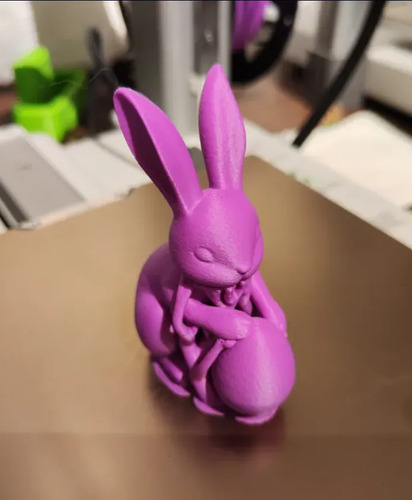 Figura Decorativa De Conejito Con Huevo - Foto 3