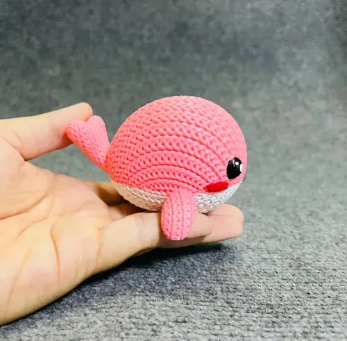 Figura Ballena Adorable Estilo Tejido - Foto 4