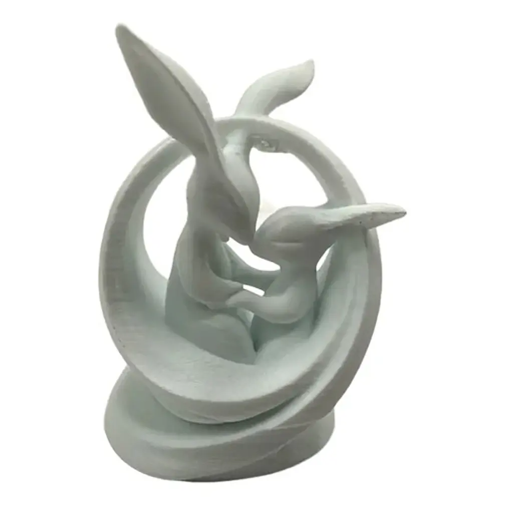 Figura Decorativa Festiva De Conejo De Pascua 1