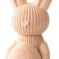 Figura Decorativa De Conejo De Pascua Con Huevo - Miniatura 1