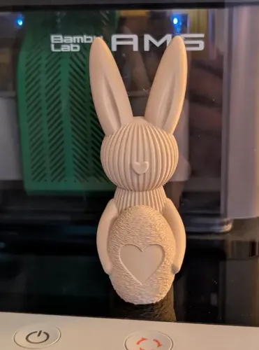 Figura Decorativa De Conejo De Pascua Con Huevo - Foto 3