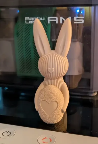 Figura Decorativa De Conejo De Pascua Con Huevo - Foto 4