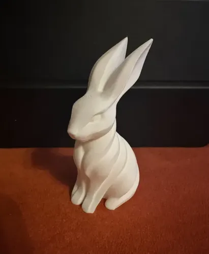 Estatua Conejo Moderno - Foto 2