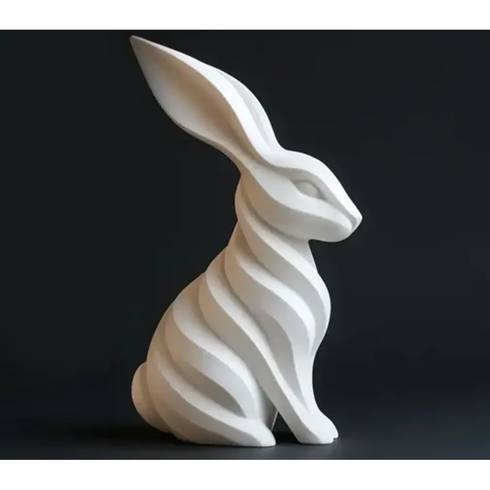 Estatua Conejo Moderno 4