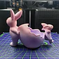 Figura Decorativa - Conejos De Pascua Con Huevo Roto - Miniatura 3