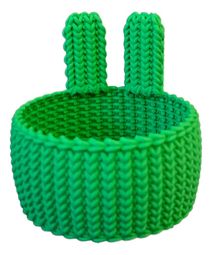 Cesta De Orejas De Conejo De Pascua