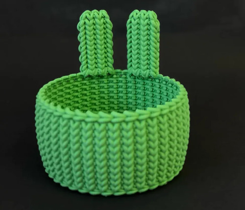 Cesta De Orejas De Conejo De Pascua - Foto 2