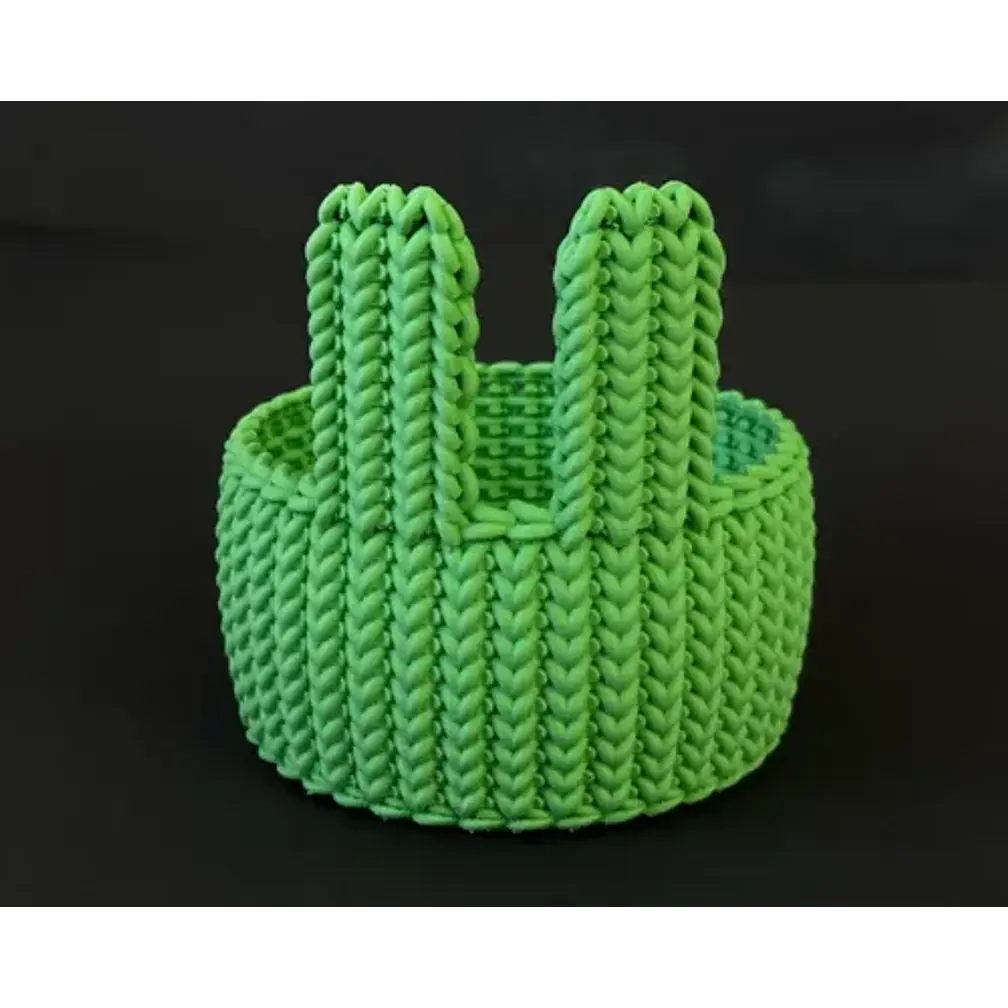 Cesta De Orejas De Conejo De Pascua 3