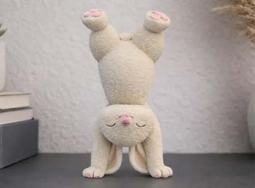 Figura Decorativa De Conejo De Pascua Tierno