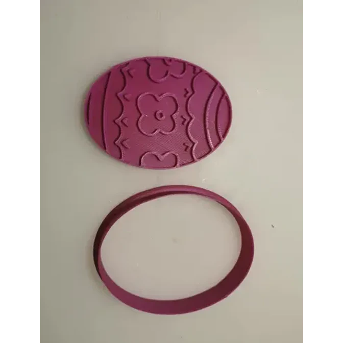 Cortadores De Galletas De Huevos De Pascua (pack 4 Un) 3