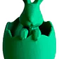 Mini Figura Decorativa - Conejito En Cáscara De Huevo - Miniatura 1