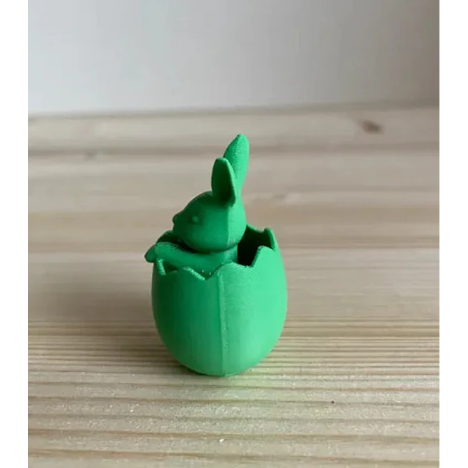 Mini Figura Decorativa - Conejito En Cáscara De Huevo 3