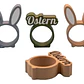 Anillos Servilleteros De Pascua (pack 4 Un) - Miniatura 1