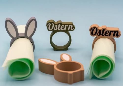 Anillos Servilleteros De Pascua (pack 4 Un) - Foto 4