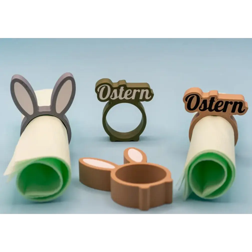 Anillos Servilleteros De Pascua (pack 4 Un) 4