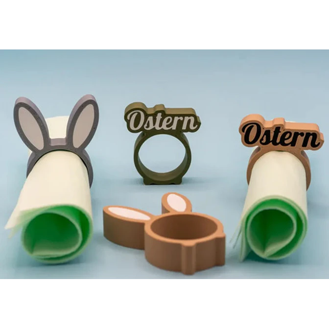 Anillos Servilleteros De Pascua (pack 4 Un) 4
