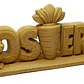 Letrero Decorativo De Feliz Pascua - Miniatura 1