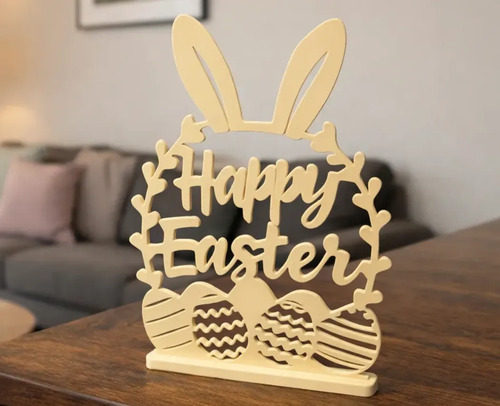 Decoración De Cesta De Feliz Pascua - Foto 2