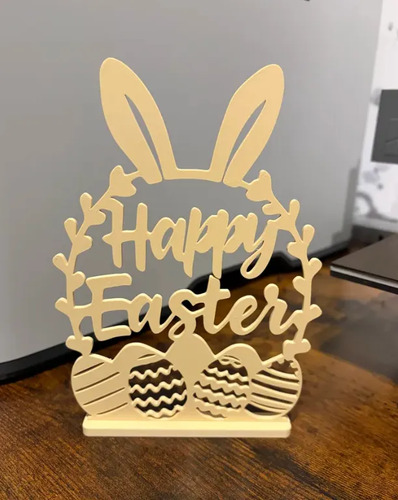 Decoración De Cesta De Feliz Pascua - Foto 3