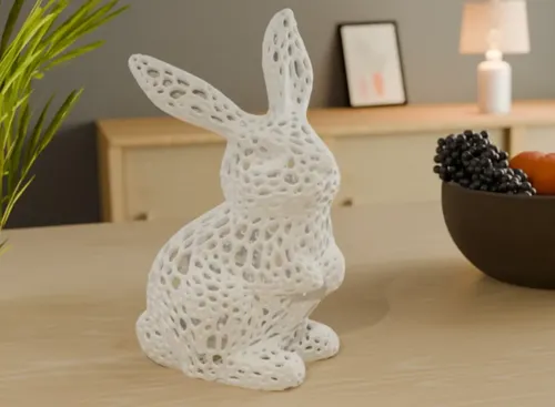 Escultura- Conejo De Pascua De Decoración - Foto 2