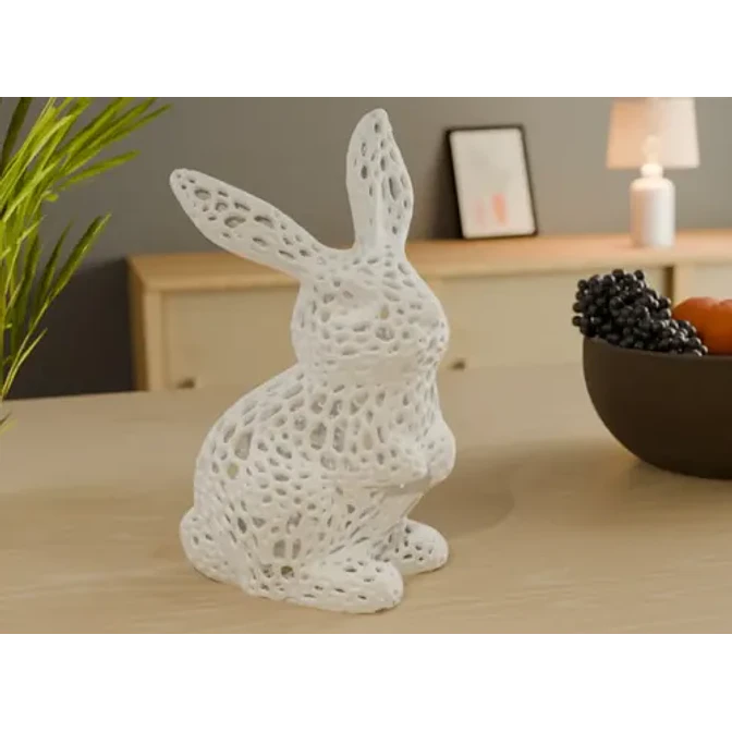 Escultura- Conejo De Pascua De Decoración 2