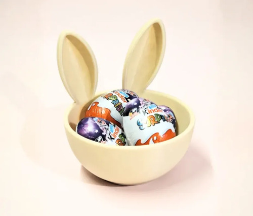 Tazón De Conejito De Pascua - Foto 2
