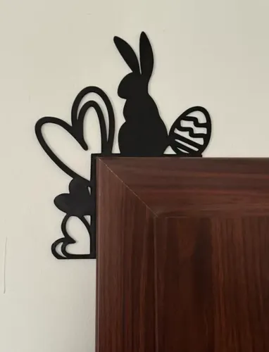 Decoración De Esquina De Puerta Para Pascua - Foto 3