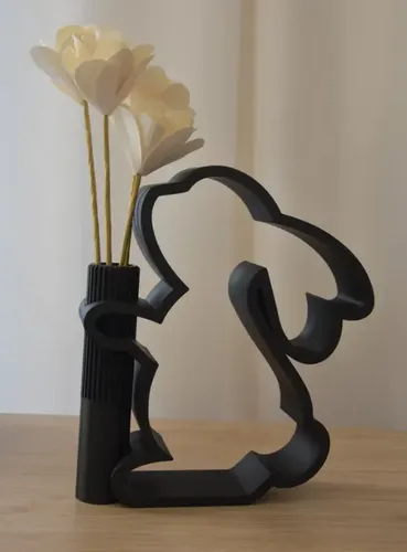 Jarrón Conejo De Pascua - Foto 2